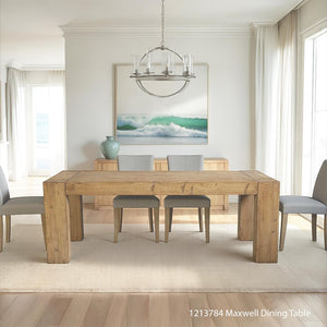Maxwell 84" Rect Dining Table-Blue Hand Home