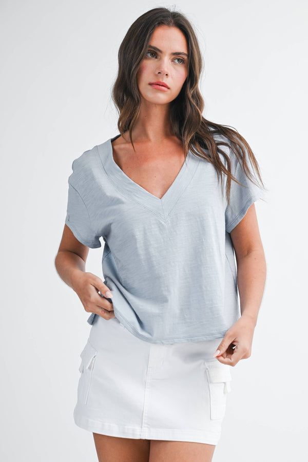 8281dk Til V-Neck Baby Top 3