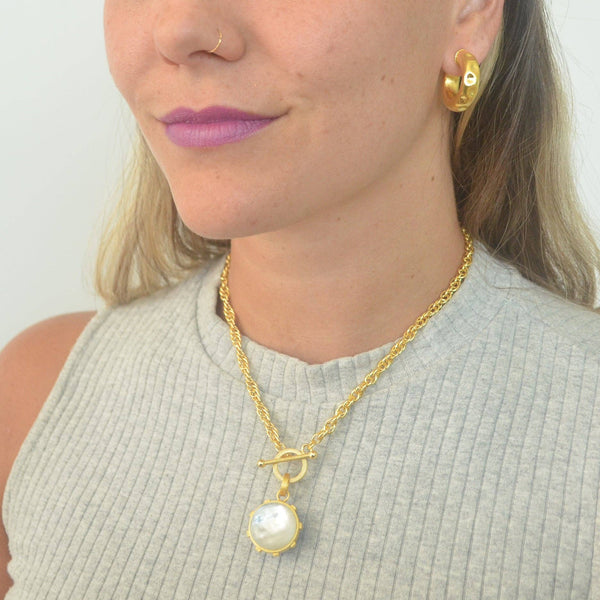 GISELE NECKLACE-Blue Hand Home