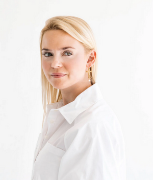 Cross + Pearl Drop Earrings-Blue Hand Home