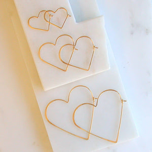 Heart Hoops-Blue Hand Home