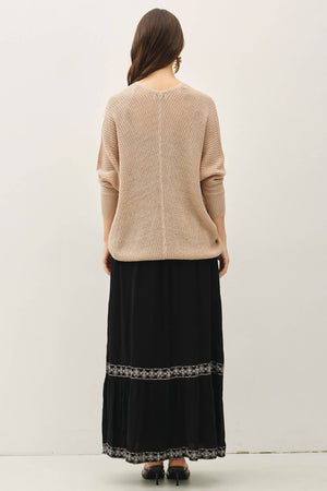 NEW COLOR- DOLMAN SLEEVE OPEN FRONT CARDIGAN-Blue Hand Home