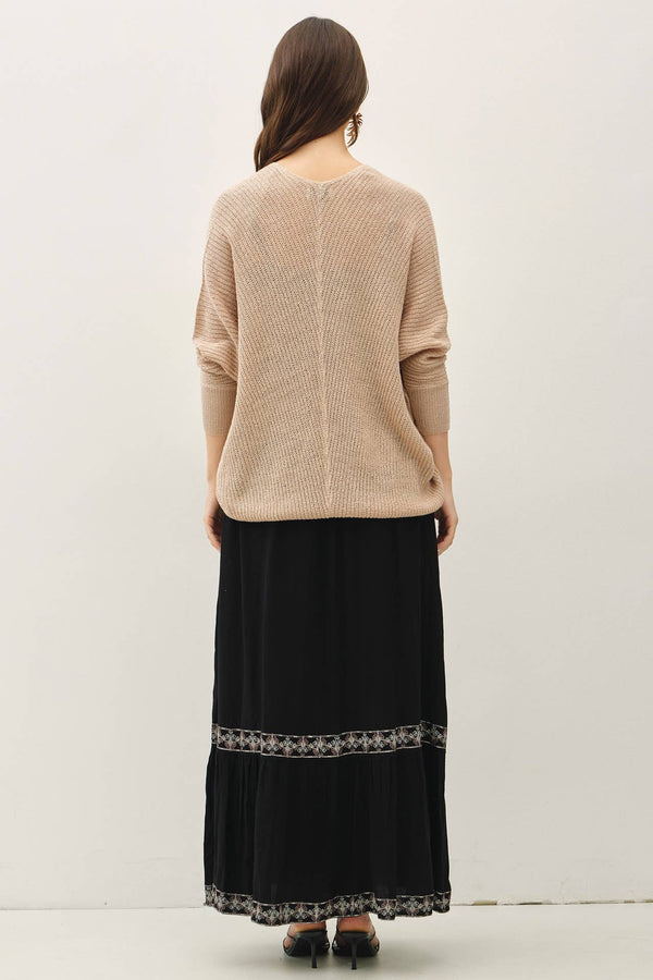NEW COLOR- DOLMAN SLEEVE OPEN FRONT CARDIGAN-Blue Hand Home