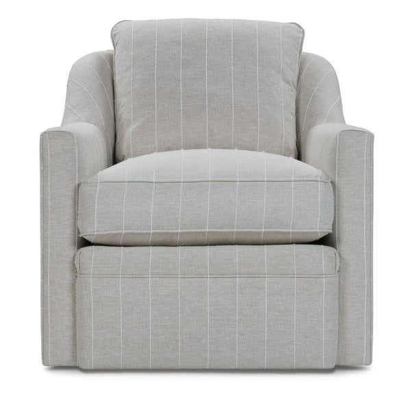 Hollins Express Swivel Chair-Blue Hand Home