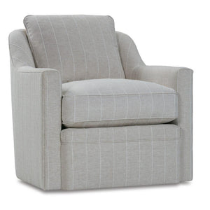 Hollins Express Swivel Chair-Blue Hand Home