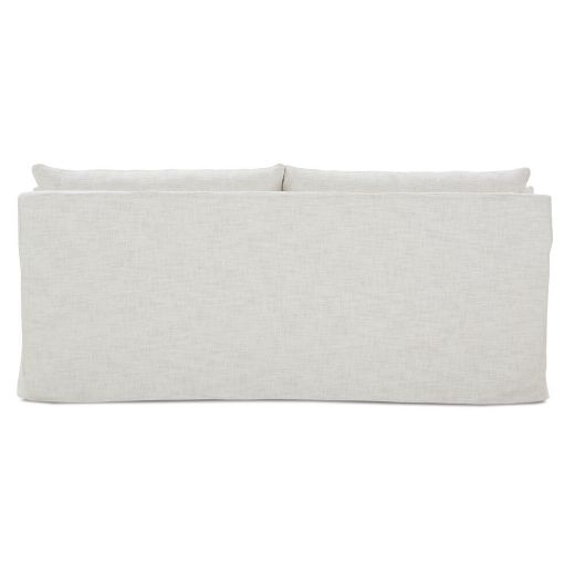 89" Lilah Bench Slipcovered Express Sofa-Blue Hand Home