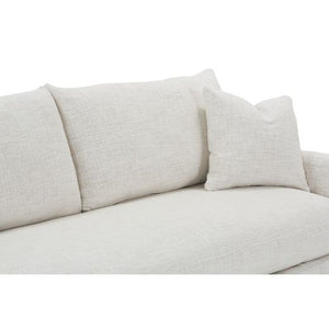 89" Lilah Bench Slipcovered Express Sofa-Blue Hand Home