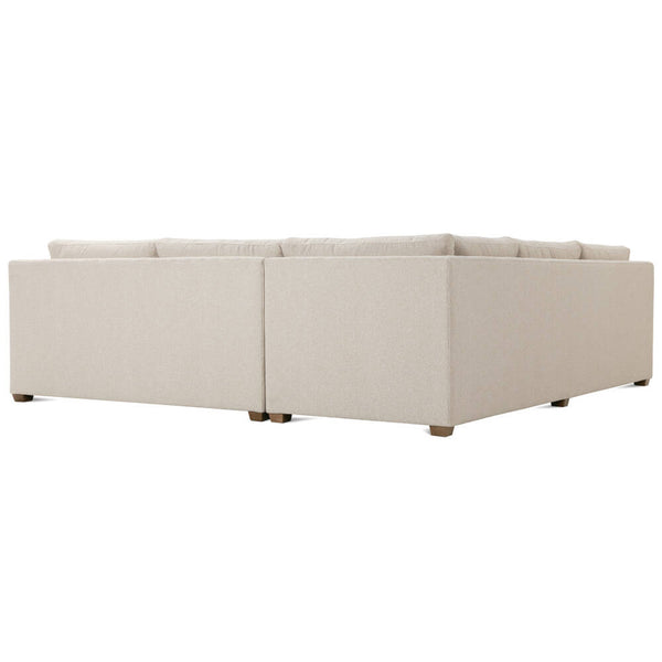 Sylvie Bench Cushion Express Sectional-Blue Hand Home