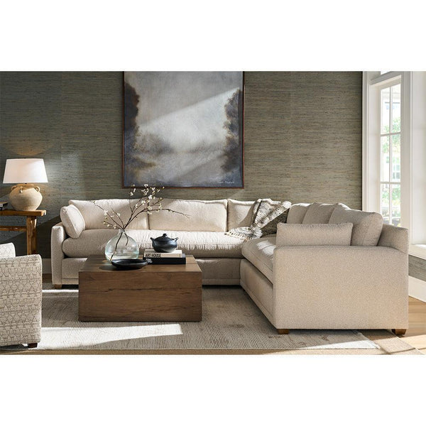 Sylvie Bench Cushion Express Sectional-Blue Hand Home