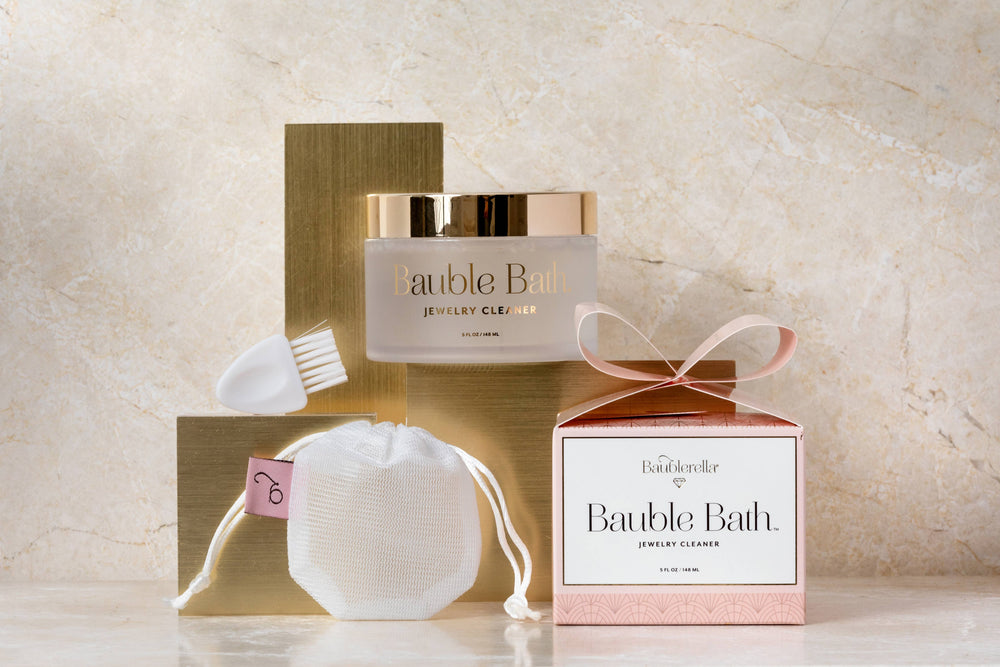 Bauble Bath Jewelry Cleaner-Blue Hand Home