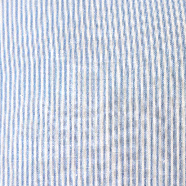 Magnolia Ticking Stripe Pillow Cover – Classic, Cotton-Blue Hand Home