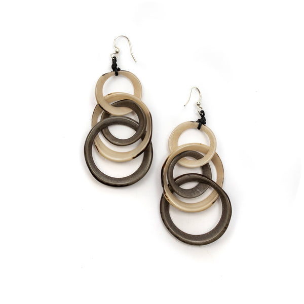 Yazmine Earrings-Blue Hand Home