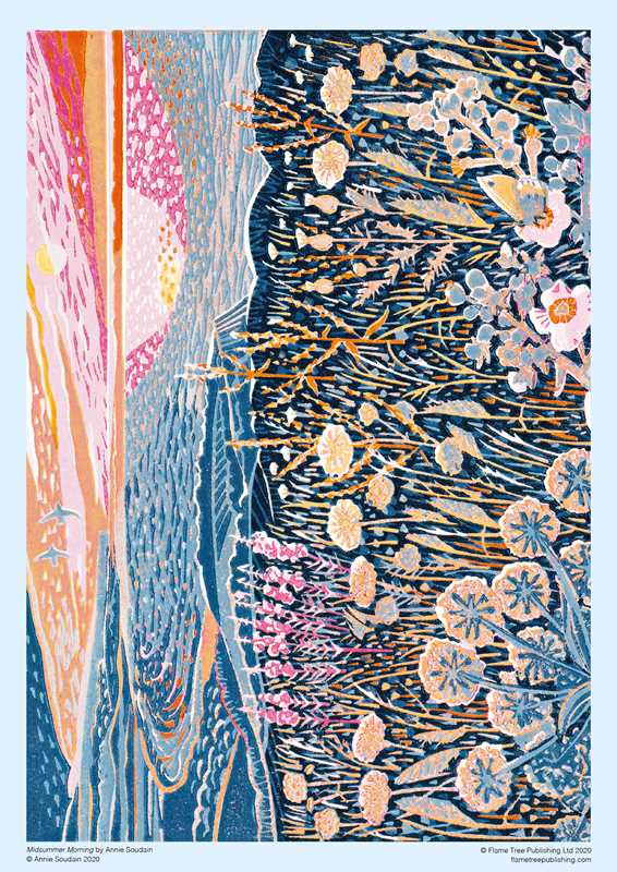 Adult Jigsaw Puzzle Annie Soudain: Midsummer Morning by-Blue Hand Home