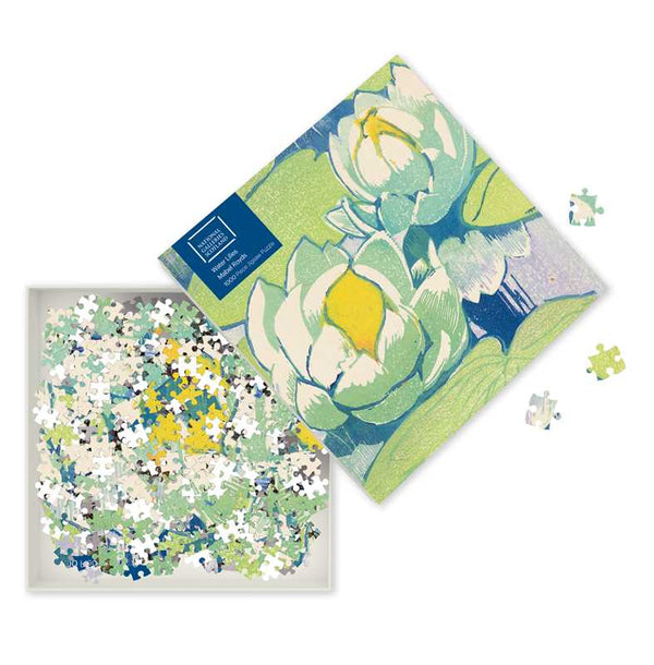 Adult Jigsaw Puzzle NGS: Mabel Royds - Water Lilies by-Blue Hand Home
