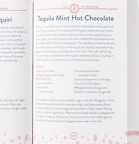 Mixology of Astrology: Cosmic Cocktail Recipes-Blue Hand Home