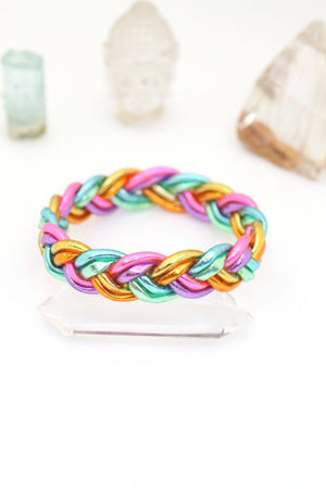 Pre-Order Braided Thai Buddhist Temple Bracelets, Assorted-Blue Hand Home