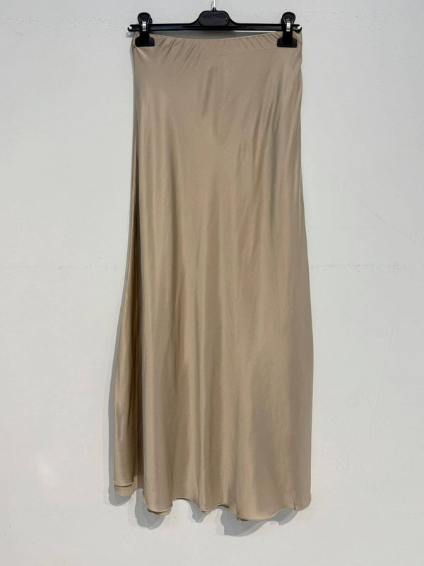 Satin skirt 2549-Blue Hand Home