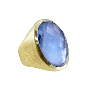 Marzia Statement Ring-Blue Hand Home
