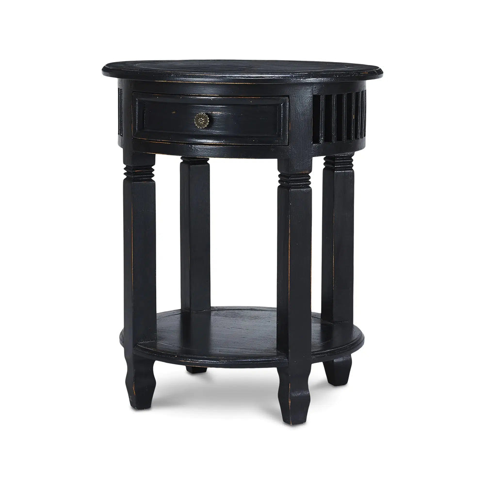 Hollister Side Table-Blue Hand Home