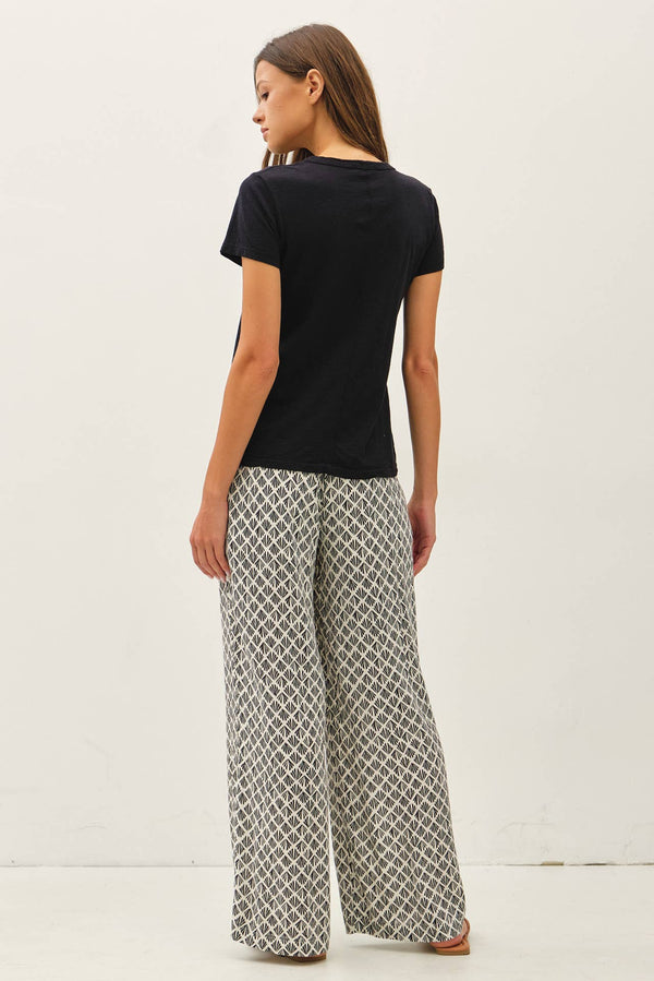 New Shade-Garment Dyed Cotton Slub Tee