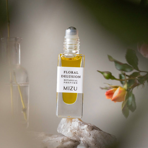 FLORAL DELUSION Botanical Perfume Oil-Blue Hand Home
