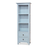 Aries 2 Drawer Bookcase In Ocean Blue-Blue Hand Home
