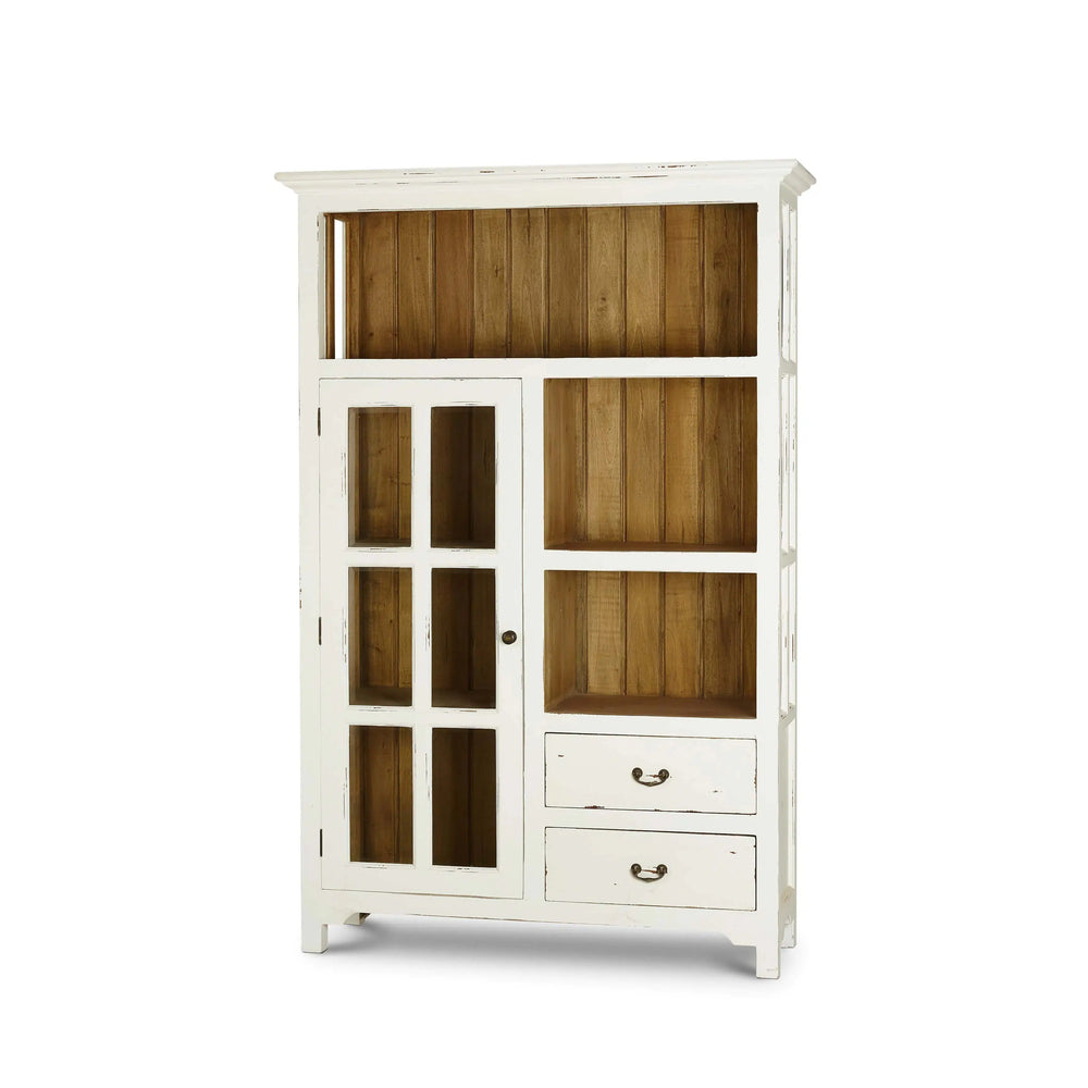 Aries Kitchen Single Door Cupboard-Blue Hand Home