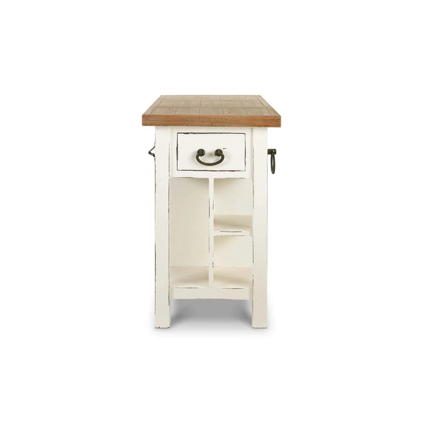 Umbria Kitchen Island Small-Blue Hand Home
