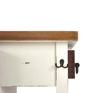 Umbria Kitchen Island Small-Blue Hand Home