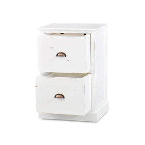 Emerson 2 Drawer Filing Cabinet-Blue Hand Home
