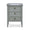 Eton 3 Drawer End Table In Grey Charleston-Blue Hand Home
