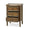 Eton 3 Drawer End Table In Straw Wash-Blue Hand Home