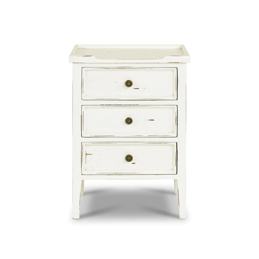 Eton 3 Drawer End Table-Blue Hand Home