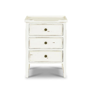 Eton 3 Drawer End Table-Blue Hand Home