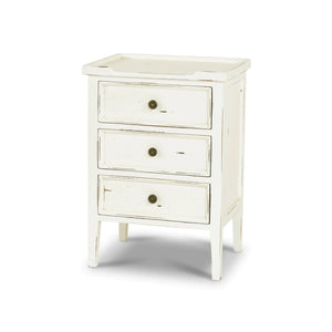 Eton 3 Drawer End Table-Blue Hand Home