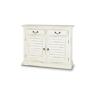 Shutter Narrow Sideboard-Blue Hand Home