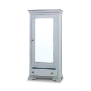 Homestead Mirror Wardrobe-Blue Hand Home