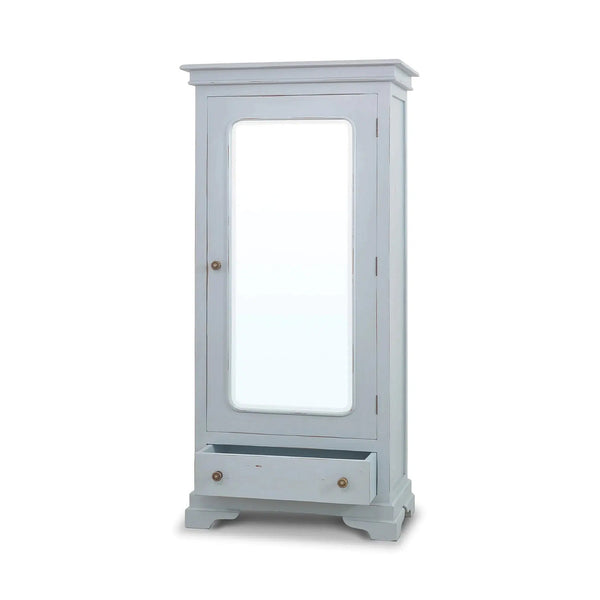 Homestead Mirror Wardrobe-Blue Hand Home