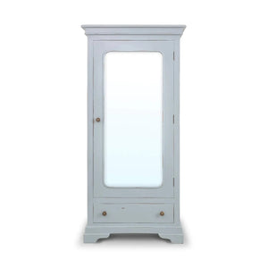 Homestead Mirror Wardrobe-Blue Hand Home