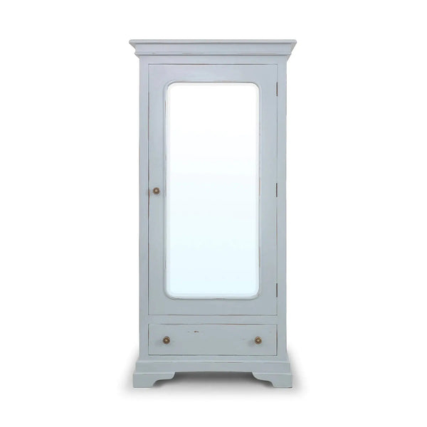 Homestead Mirror Wardrobe-Blue Hand Home