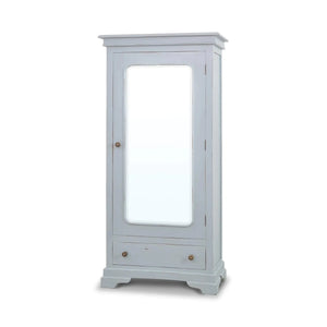 Homestead Mirror Wardrobe-Blue Hand Home