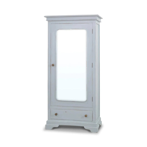 Homestead Mirror Wardrobe-Blue Hand Home