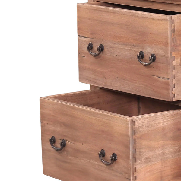 Aries Nightstand Cabinet-Blue Hand Home