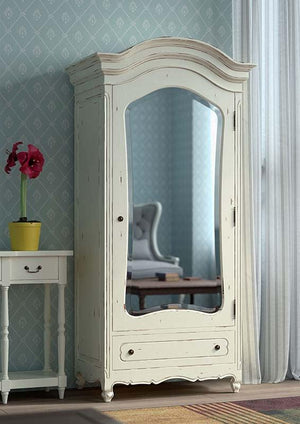 Provence Mirror Wardrobe-Blue Hand Home