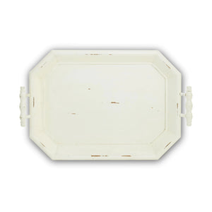 Victorian Octagonal Tray-Blue Hand Home