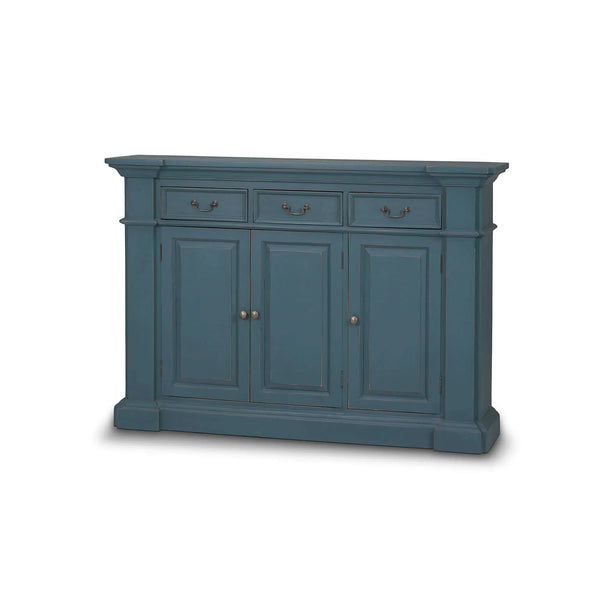 Roosevelt 3 Drawer Narrow Sideboard-Blue Hand Home