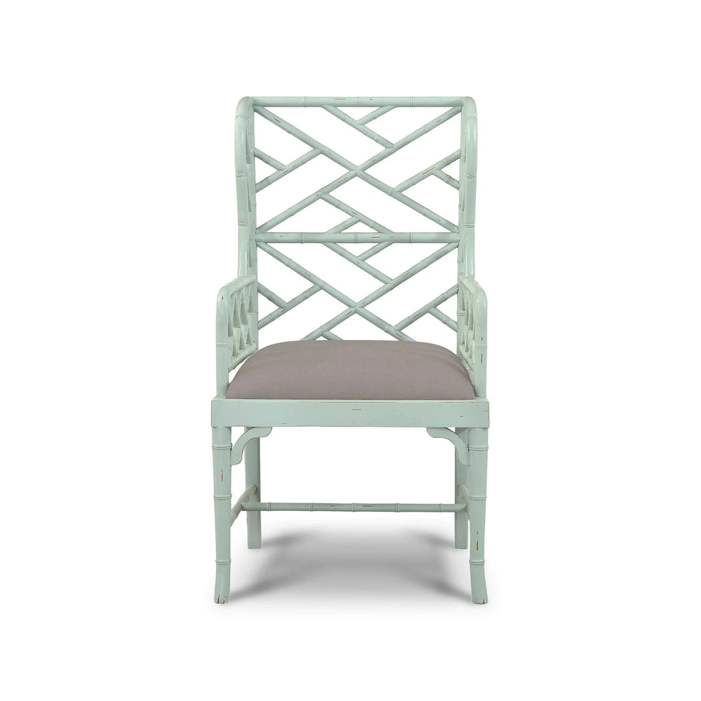 Martinique Bamboo Fauteuil-Blue Hand Home
