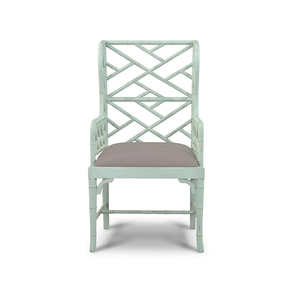 Martinique Bamboo Fauteuil-Blue Hand Home