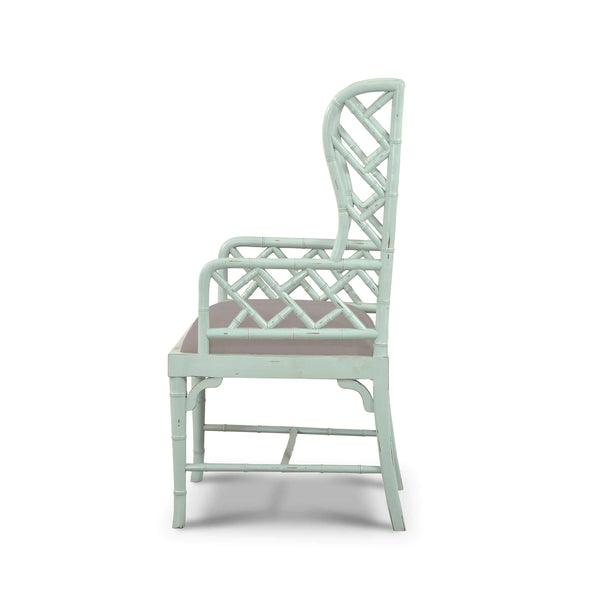 Martinique Bamboo Fauteuil-Blue Hand Home