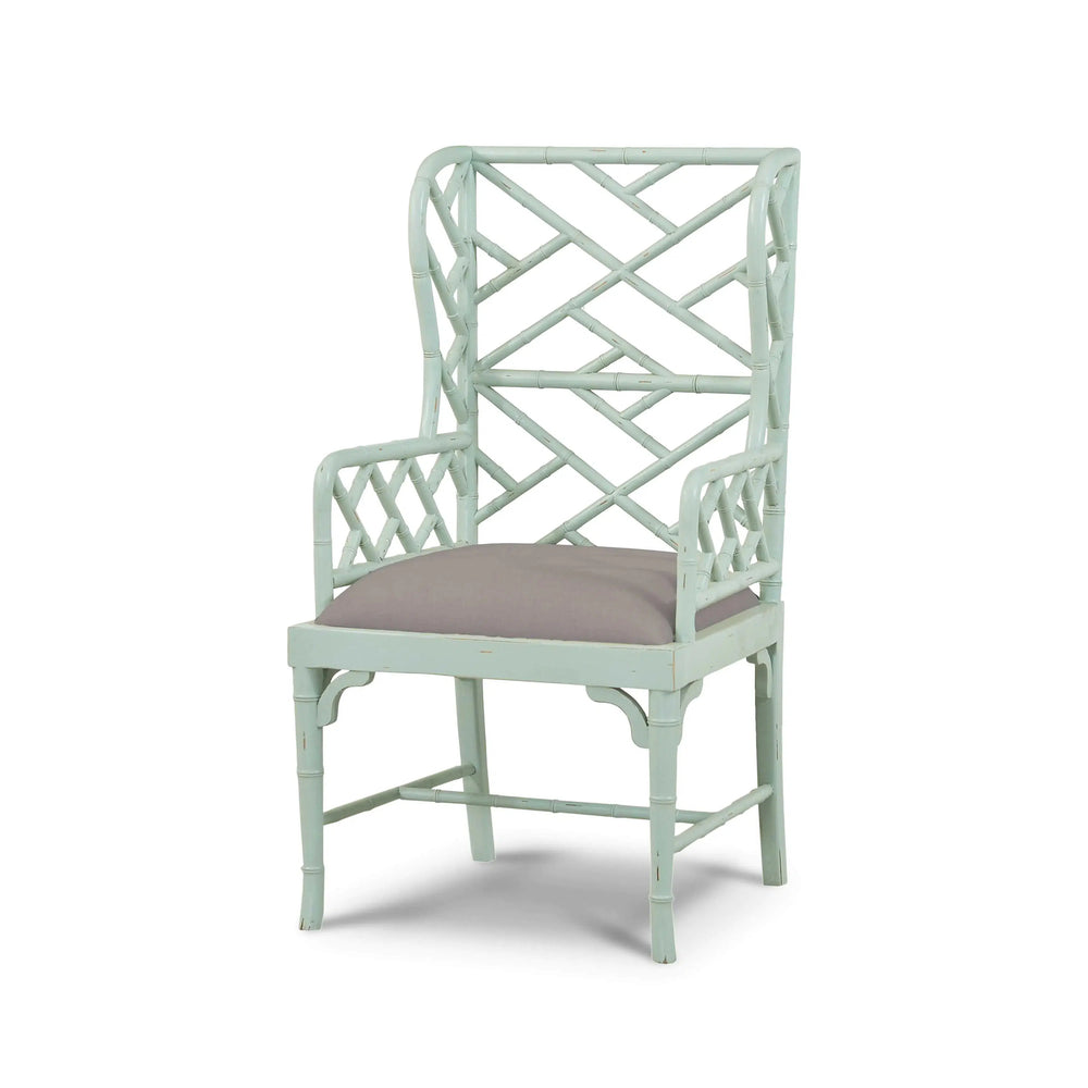 Martinique Bamboo Fauteuil-Blue Hand Home